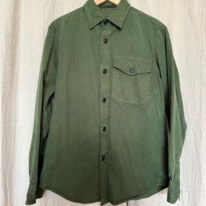 Todd Snyder Olive Green Shirt Jacket